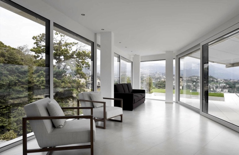 Window Film For A Contemporary Room In Hartford A modern home with window film